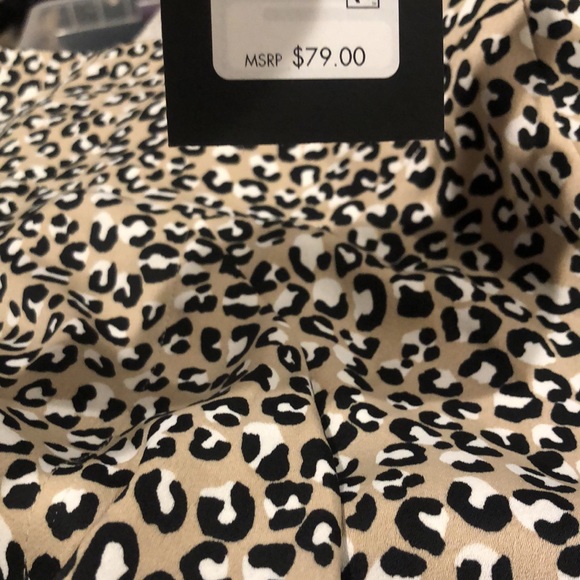 DKNY animal print midi skirt NWT - Picture 5 of 5